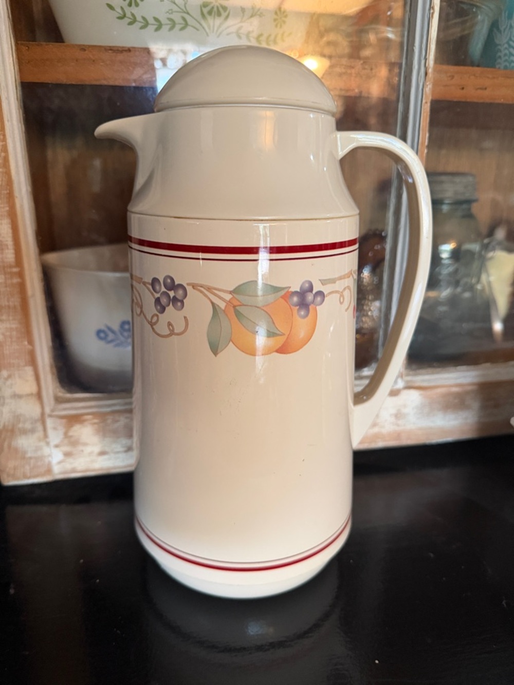 Abundance Pattern Corning/Corelle Insulated Pitcher - Picture 3 of 6